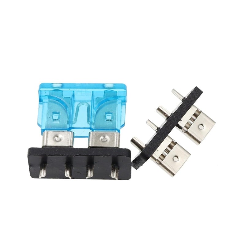 Standard 5PCS 2A Blade Fuse Holder PCB Board with 10A Fuses for Auto Automotive Safety Clip Insertion - Image 1